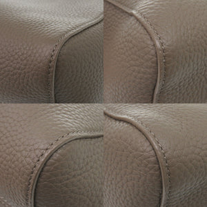 新品同様 ザ ロウ ブレイク ホーボー Blake Hobo ポーチ付 レザー ブラウン ショルダーバッグ 茶 1562【中古】THE ROW