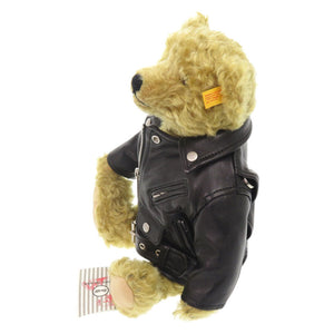 新品同様 ビューティフルピープル steiff ライダース ベア ウォレット モヘア/シープレザー ライトブラウン ぬいぐるみ 1564【中古】beautiful people