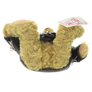 新品同様 ビューティフルピープル steiff ライダース ベア ウォレット モヘア/シープレザー ライトブラウン ぬいぐるみ 1564【中古】beautiful people