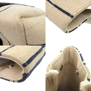 未使用品 ル デュ ベルネイユ 2way トートバッグ リュ ドゥ ヴェルヌイユ リュ ドゥ ベルヌイユ キャンバス 麻 1629【中古】RUE DE VERNEUIL