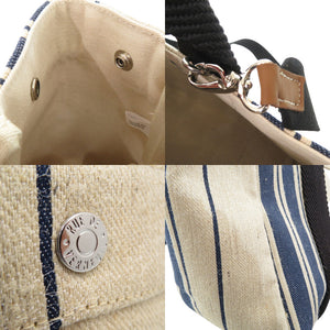 未使用品 ル デュ ベルネイユ 2way トートバッグ リュ ドゥ ヴェルヌイユ リュ ドゥ ベルヌイユ キャンバス 麻 1629【中古】RUE DE VERNEUIL