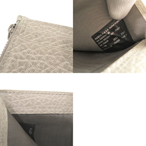 メゾン マルジェラ 4ステッチ SA3UI0010 P4455 H9677 レザー グレージュ 三つ折り財布 ベージュ 1638【中古】Maison Margiela