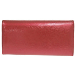 未使用品 グッチ ラブリーハート 245728 パテントレザー レッド 長財布 1652【中古】GUCCI