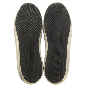 未使用品 ゴールデングース SUPERSTAR スーパースター G32MS590.E68 サイズ41 レザー シルバー スニーカー 1660【中古】GOLDEN GOOSE メンズ