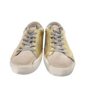 未使用 ゴールデングース スーパースター G32WS590.E69 サイズ35 レザー ゴールド スニーカー 1661【中古】GOLDEN GOOSE