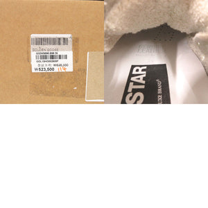未使用 ゴールデングース スーパースター G32WS590.E69 サイズ35 レザー ゴールド スニーカー 1661【中古】GOLDEN GOOSE