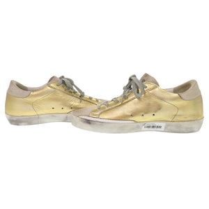 未使用品 ゴールデングース スーパースター G32WS590.E69 サイズ36 レザー ゴールド スニーカー 1662【中古】GOLDEN GOOSE
