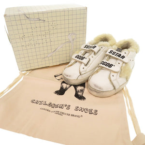 未使用品 ゴールデングース キッズスニーカー SNEAKERS OLD SCHOOL G35KS021 サイズ26 レザー ホワイト スニーカー 1665【中古】GOLDEN GOOSE キッズ
