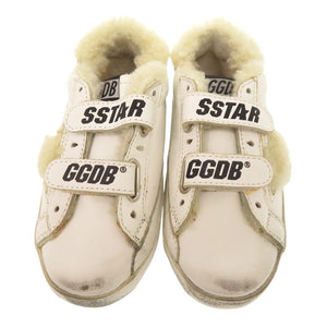 未使用品 ゴールデングース キッズスニーカー SNEAKERS OLD SCHOOL G35KS021 サイズ26 レザー ホワイト スニーカー 1665【中古】GOLDEN GOOSE キッズ