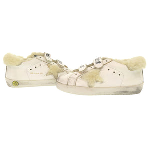 未使用品 ゴールデングース キッズスニーカー SNEAKERS OLD SCHOOL G35KS021 サイズ26 レザー ホワイト スニーカー 1665【中古】GOLDEN GOOSE キッズ