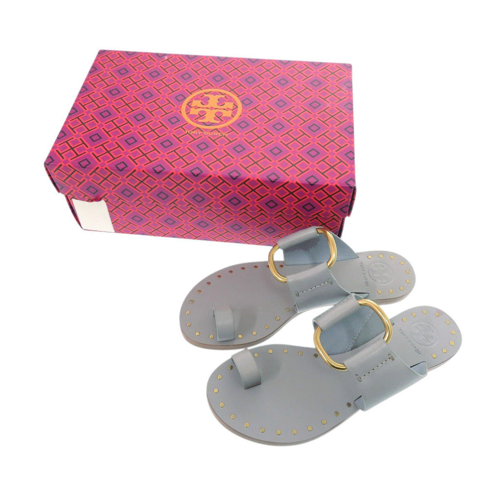 未使用 トリーバーチ Ravello ラヴェッロ スタッズ サンダル 55448 023 レザー クラウドブルー 1667【中古】Tory Burch