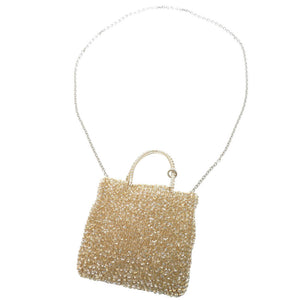 美品 アンテプリマ スタンダード アトゥーラ PVC シルバーゴールド 2WAY チェーンショルダーバッグ 1686【中古】ANTEPRIMA