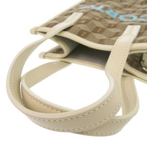 美品 コルトモルテド 2WAY キャンバス ブラウン ハンドバッグ 茶 1716【中古】CORTO MOLTEDO