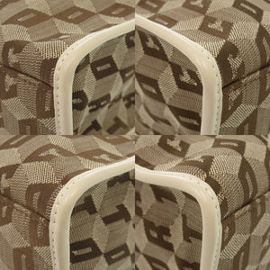 美品 コルトモルテド 2WAY キャンバス ブラウン ハンドバッグ 茶 1716【中古】CORTO MOLTEDO