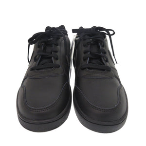 未使用 ナイキ エバノン LOW AQ1775-003 合成皮革 ブラック スニーカー 黒 1719【中古】NIKE