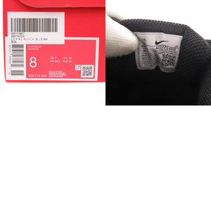 未使用 ナイキ エバノン LOW AQ1775-003 合成皮革 ブラック スニーカー 黒 1719【中古】NIKE