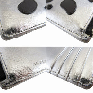 新品同様 アンテプリマ パンダ レザー シルバー カードケース コインケース フラグメントケース 1724【中古】ANTEPRIMA