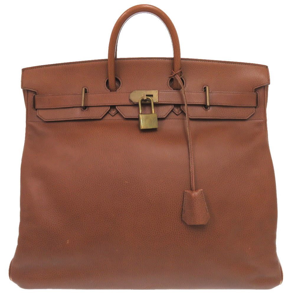 エルメス オータクロア50 アルデンヌ ブラウン 〇Z刻印 ボストンバッグ 茶 1727 【中古】 HERMES