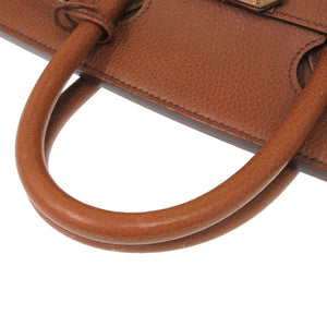 エルメス オータクロア50 アルデンヌ ブラウン 〇Z刻印 ボストンバッグ 茶 1727 【中古】 HERMES