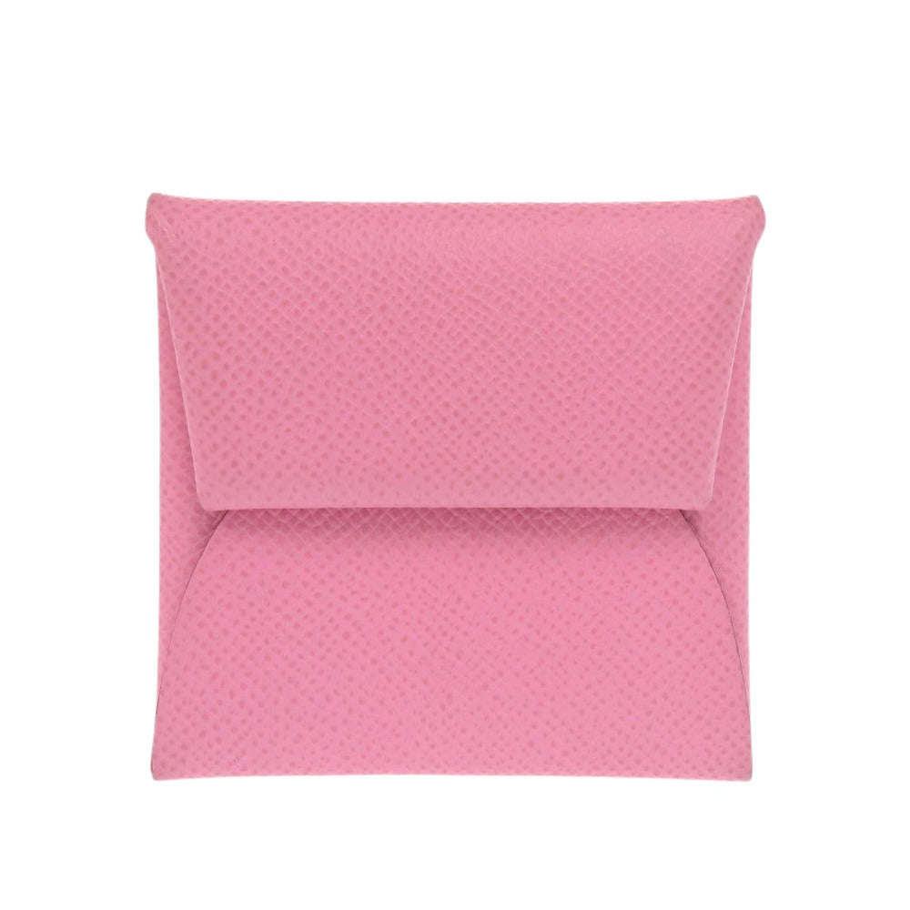 美品 エルメス バスティア ヴォーエプソン ピンク Y刻印(2020年製) コインケース 1729【中古】HERMES