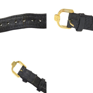 ダンヒル ミレニアム SS レザー ホワイト クオーツ 腕時計 0027【中古】Dunhill