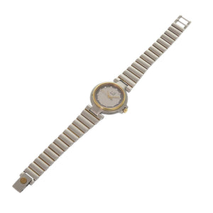 美品 ダンヒル ミレニアム 12P ダイヤ SS ダイヤモンド グレー クオーツ 腕時計 0028【中古】Dunhill
