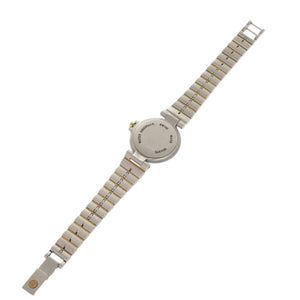 美品 ダンヒル ミレニアム 12P ダイヤ SS ダイヤモンド グレー クオーツ 腕時計 0028【中古】Dunhill