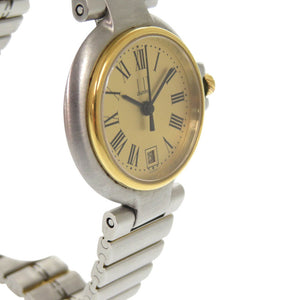 美品 ダンヒル ミレニアムデイト SS ゴールド クオーツ 腕時計 0029【中古】Dunhill