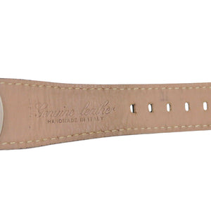 ロックマン REF420 SS/型押しレザー/ラバー クオーツ ブラック イエロー 腕時計 黒 0030【中古】LOCMAN