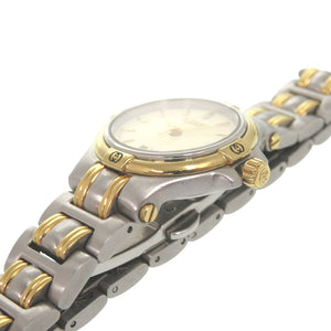 グッチ デイト 9040L SS アイボリー クオーツ 腕時計 0036【中古】GUCCI