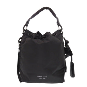 未使用 ポーター HYKE x PORTER ポーター×ハイク 2way tool bag コラボ ナイロン ブラック ハンドバッグ 黒 0063【中古】PORTER