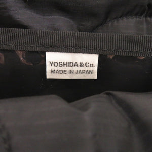 未使用 ポーター HYKE x PORTER ポーター×ハイク 2way tool bag コラボ ナイロン ブラック ハンドバッグ 黒 0063【中古】PORTER