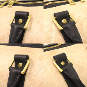 ハンティング ワールド バチュー ベージュ ブラック ボストンバッグ 0066 【中古】 HUNTING WORLD メンズ