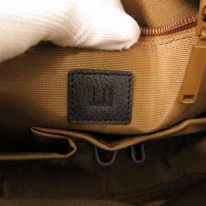 新品同様 ダンヒル D-EIGHT ディーエイト L3LH61A PVC レザー ブラック ショルダーバッグ 斜め掛け 黒 0072【中古】Dunhill メンズ