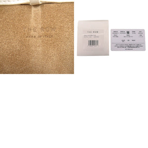 美品 ザ ロウ N/S Park パークトート スモール W1314 L129 ホワイト レザー トートバッグ 白 0078【中古】THE ROW