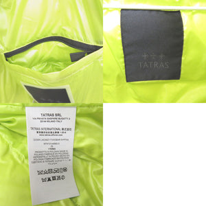 美品 タトラス ベルポ BELBO MTAT21A-4562-D ダウンジャケット ナイロン イエロー 0080【中古】TATRAS