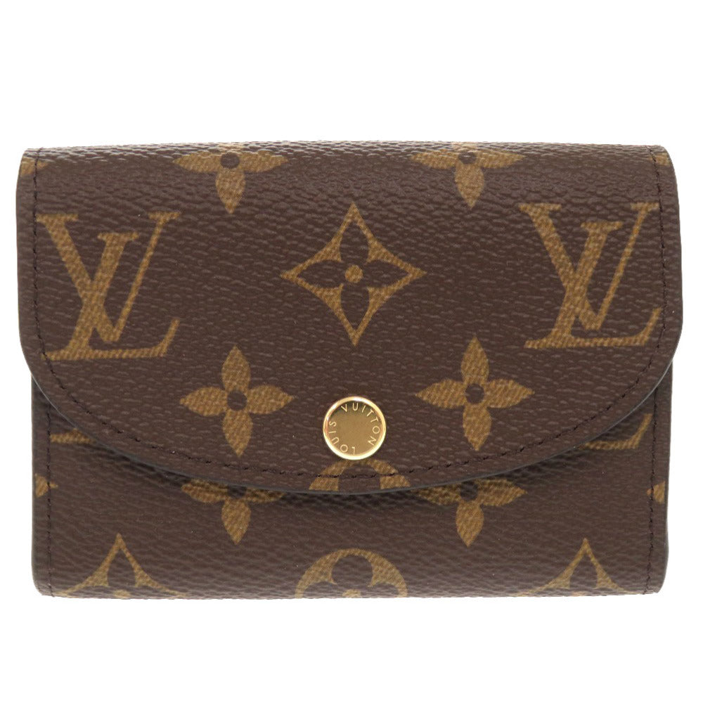 未使用 ルイ ヴィトン ポルトモネ ロザリ モノグラム フューシャ M41939 二つ折り財布 LV 0092【中古】LOUIS VUITTON