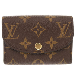 未使用 ルイ ヴィトン ポルトモネ ロザリ モノグラム フューシャ M41939 二つ折り財布 LV 0092【中古】LOUIS VUITTON