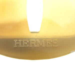 エルメス バッファローホーン ネックレス ホワイト/ブラウン 0219【中古】HERMES