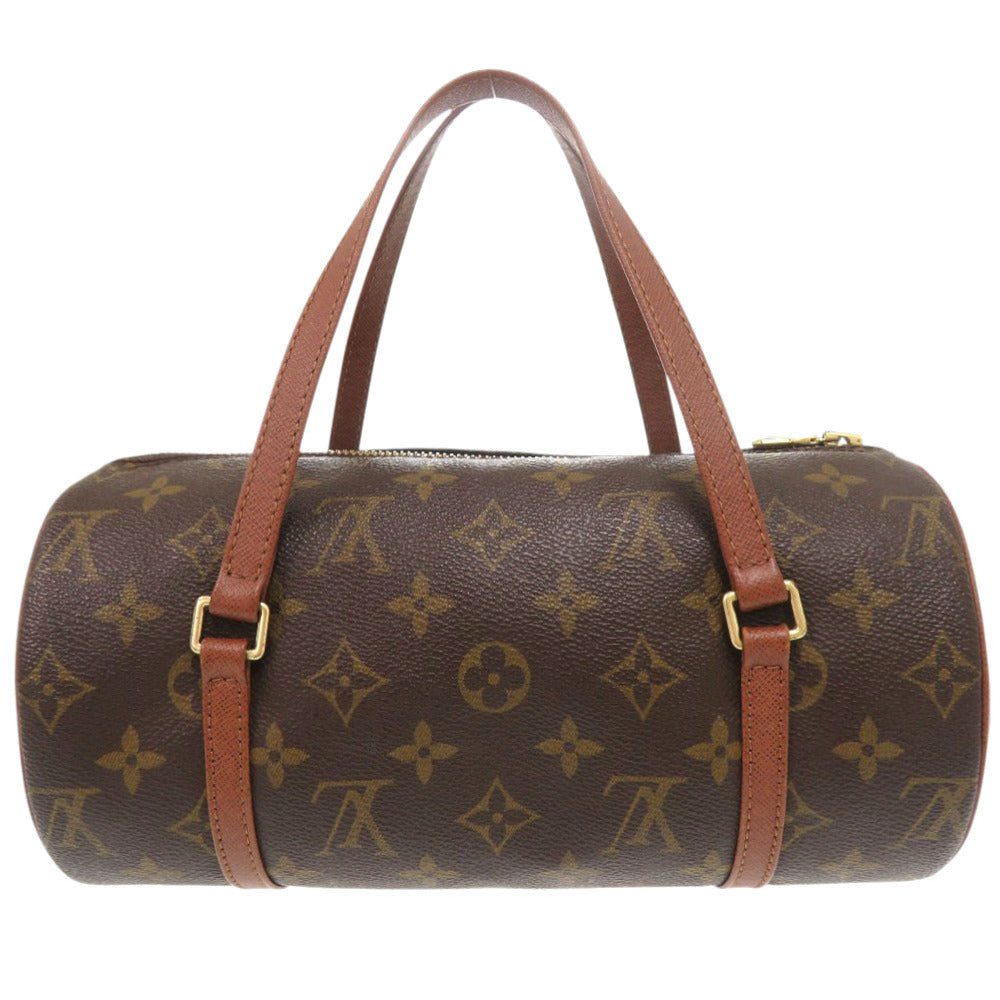 美品 ルイ ヴィトン パピヨン26 モノグラム M51366 ブラウン ハンドバッグ LV 0131【中古】LOUIS VUITTON