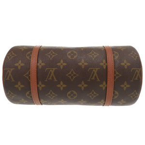 美品 ルイ ヴィトン パピヨン26 モノグラム M51366 ブラウン ハンドバッグ LV 0131【中古】LOUIS VUITTON