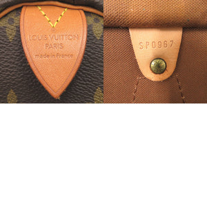 美品 ルイ ヴィトン スピーディ40 モノグラム M41522 ハンドバッグ LV 0135【中古】LOUIS VUITTON