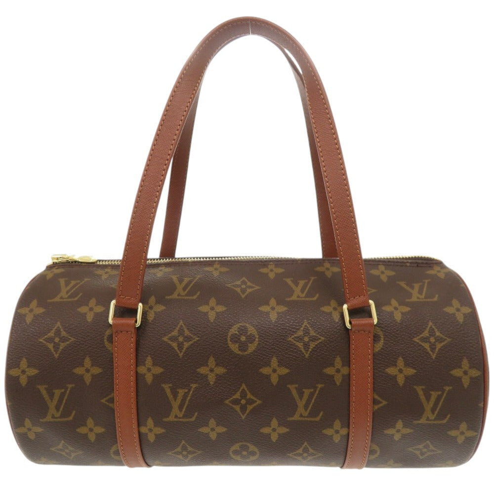 新品同様 ルイ ヴィトン パピヨン30 モノグラム M51365 ブラウン ハンドバッグ LV 0136【中古】LOUIS VUITTON