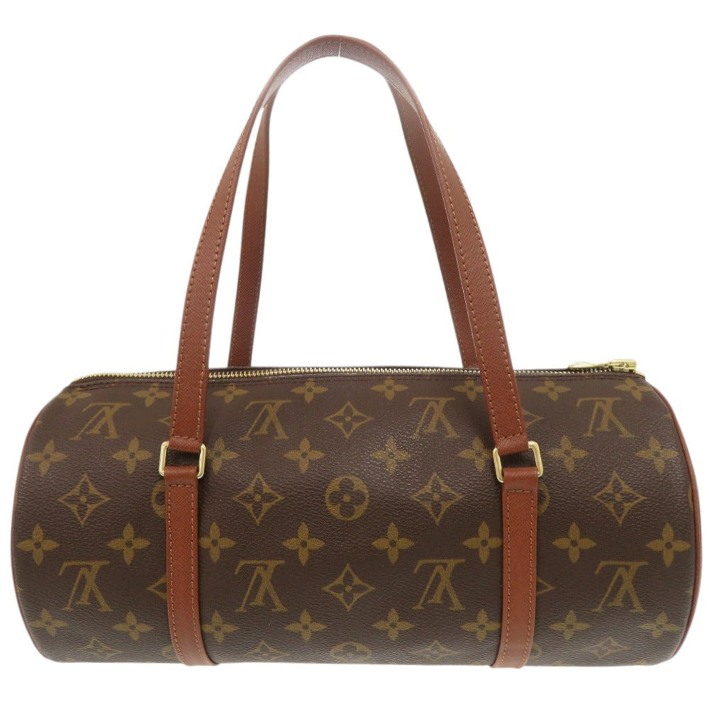 新品同様 ルイ ヴィトン パピヨン30 モノグラム M51365 ブラウン ハンドバッグ LV 0136【中古】LOUIS VUITTON