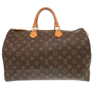 ルイ ヴィトン スピーディ40 モノグラム M41522 ブラウン ハンドバッグ LV 0137【中古】LOUIS VUITTON