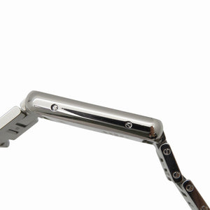 美品 カルティエ タンクソロ LM W5200014 クオーツ 腕時計 SS シルバー文字盤 0174【中古】CARTIER メンズ