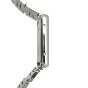 美品 カルティエ タンクソロ LM W5200014 クオーツ 腕時計 SS シルバー 0176【中古】CARTIER メンズ