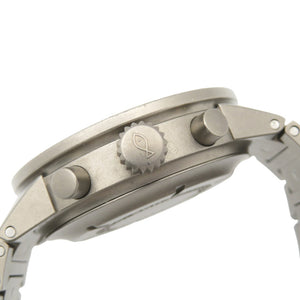 美品 IWC GST クロノグラフ IW370703 自動巻き 腕時計 チタン ブラック 黒文字盤 0178【中古】IWC インターナショナルウォッチカンパニー メンズ