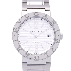 美品 ブルガリ ブルガリブルガリ BB38SSAUTO 自動巻き 腕時計 SS ホワイト 白文字盤 0181【中古】BVLGARI メンズ