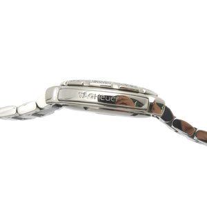 美品 タグホイヤー フォーミュラ1 ダイヤベゼル WAH1214.BA0859 クオーツ 腕時計 SS/セラミック/ダイヤモンド ブラック 黒文字盤 0182【中古】TAG HEUER レディース